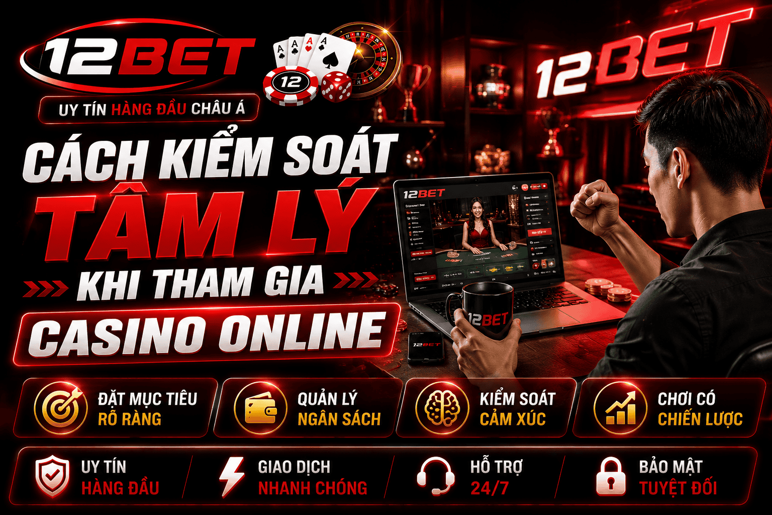 Cach giu cai dau lanh khi cuoc casino online