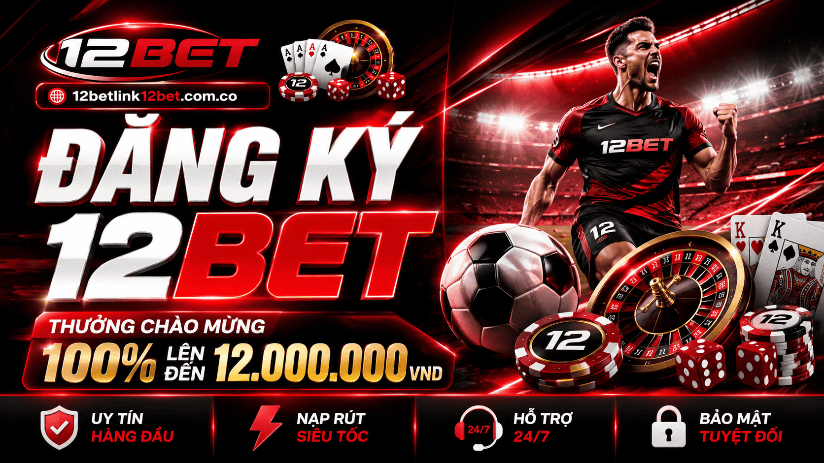 Hướng dẫn đăng ký tài khoản 12BET Hướng dẫn đăng ký tài khoản 12BET