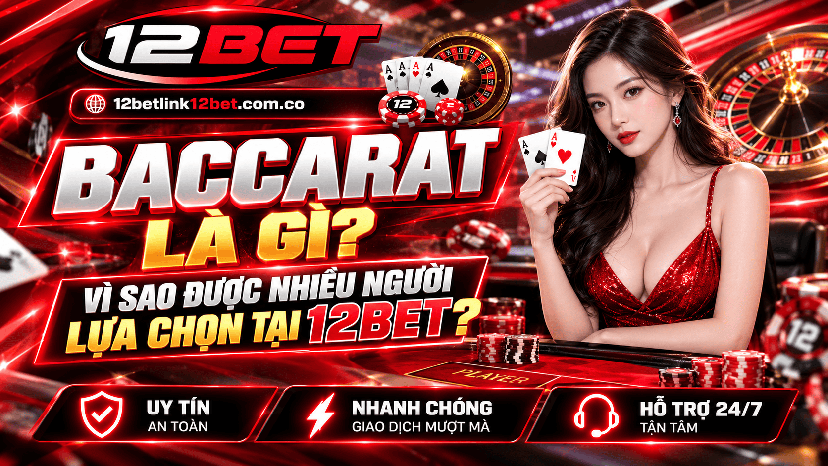 Baccarat là gì? Vì sao được nhiều người lựa chọn tại 12BET?