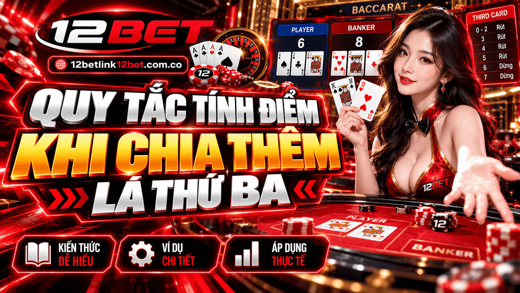 Quy tắc tính điểm khi chia thêm lá thứ ba
